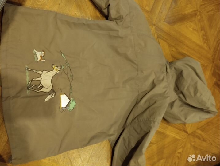 Ветровка-плащ мальчик 128 см