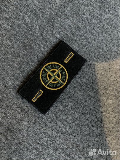 Худи Stone Island Camo Logo + 2 патча