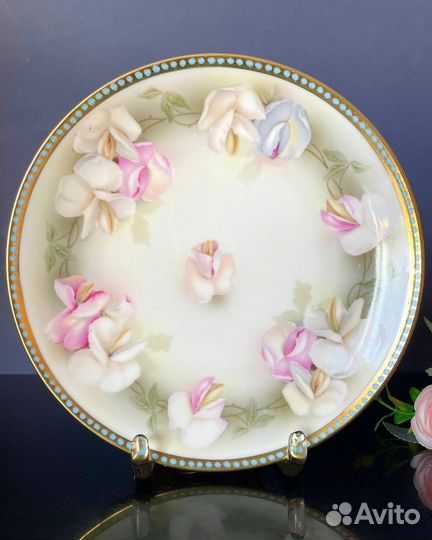 Антикварная тарелка Германия