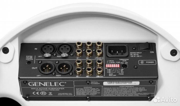 Genelec F2BWM Subwoofer F Two white В наличии