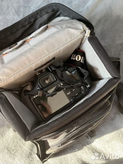 Canon фотоаппарат и объектив