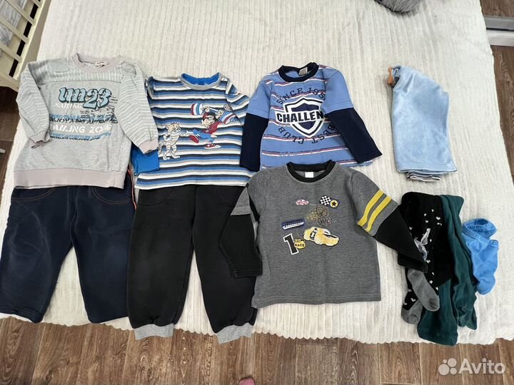 Пакет вещей на мальчика 2,5 года