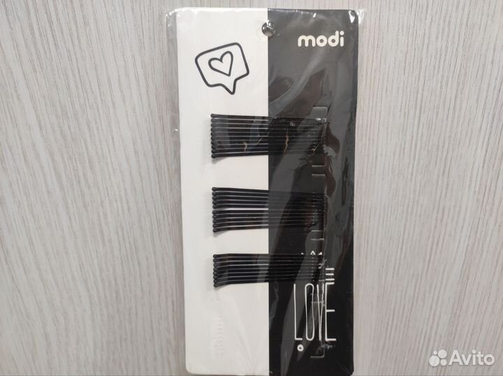 Невидимки для волос чёрные