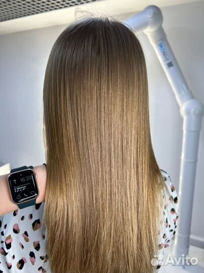 Кератиновое выпрямление волос/Ботокс