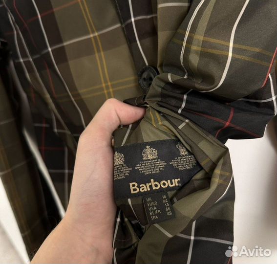 Barbour тренч оригинал