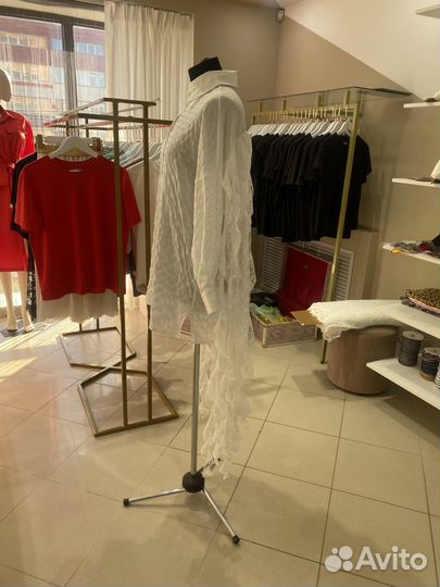 Рубашка с рюшами