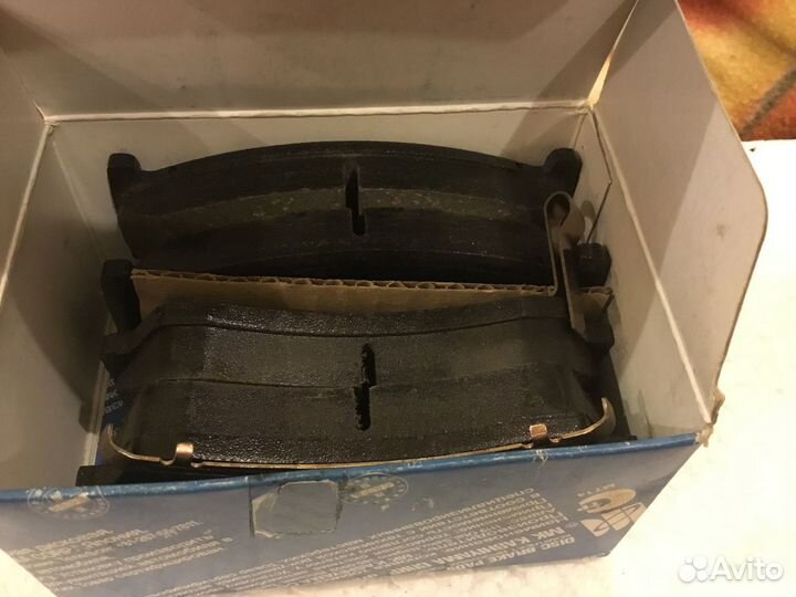 Тормозные колодки nissan sanny B14 front. D1202M