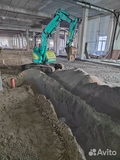 Услуги мини-эксковатора
