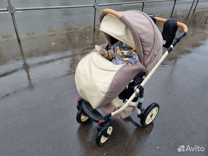 Детская коляска 2 в 1 bruno riko