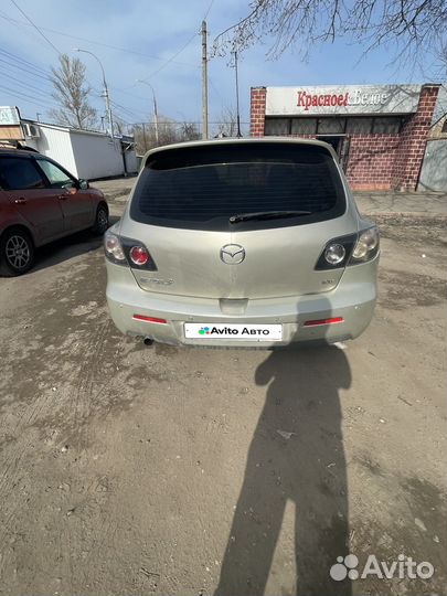 Mazda 3 1.6 МТ, 2007, 200 000 км