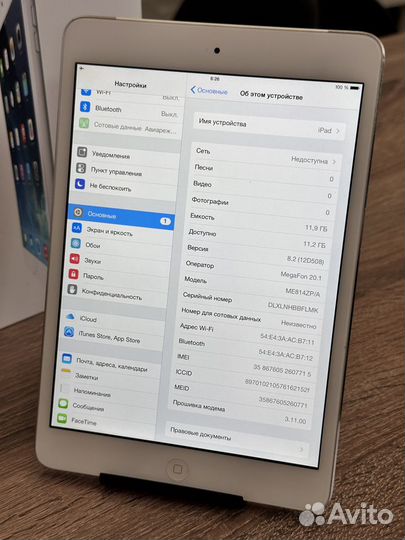 iPad Mini 2 Retina 16gb WiFi + Sim