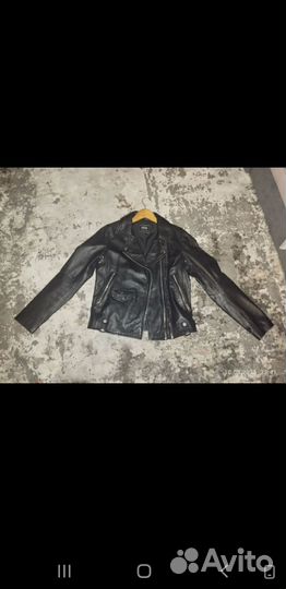 Куртка кожаная женская