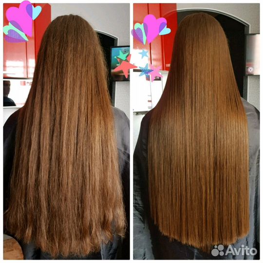 Кератиновое выпрямление. Ботокс. При
