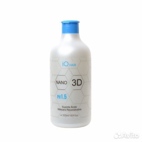 IQ Hair Nano 3D Reconstrutora 1,5 Ph 500мл