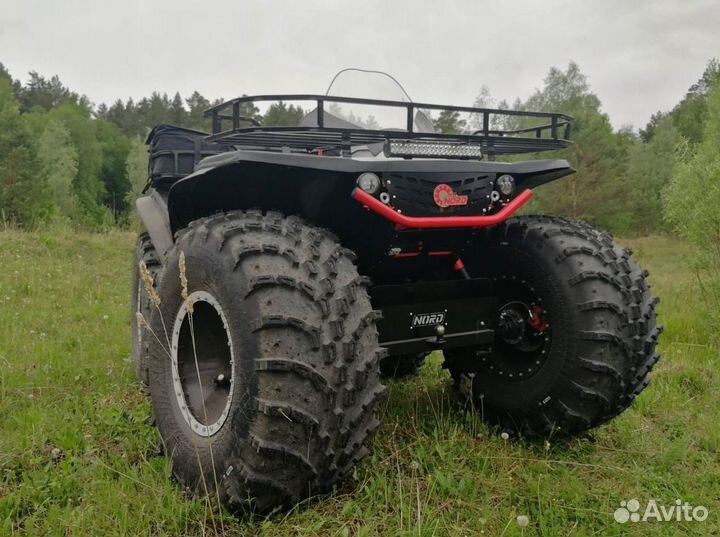 Вездеход - Квадроцикл Nord (Снегоход - Болотоход)