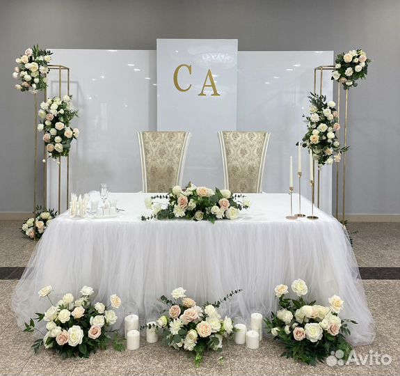 Оформление свадеб, свадебный декор, арки, фотозоны