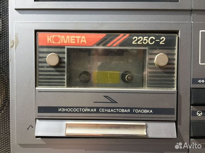 Магнитофон - Комета 225С - 2. С колонками