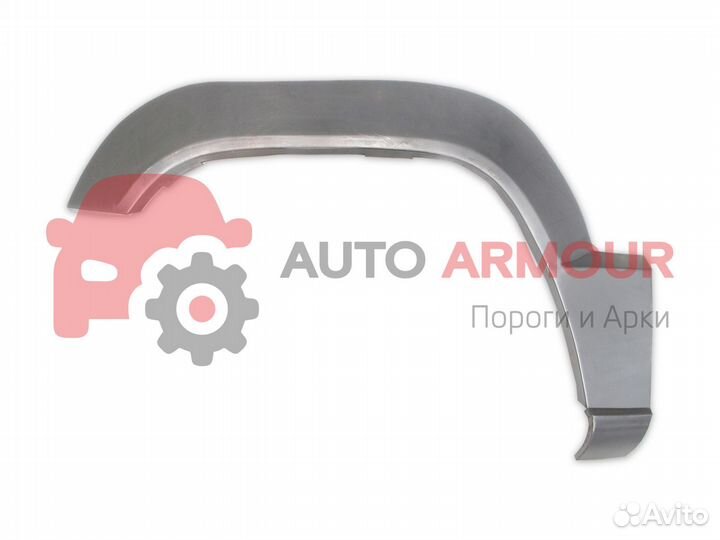 Задние арки Hyundai Santa Fe и другие