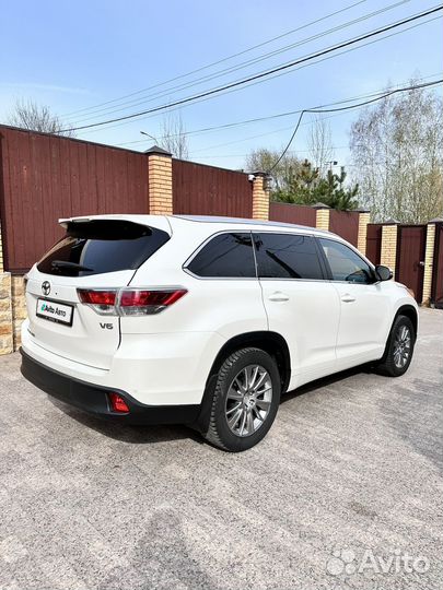 Toyota Highlander 3.5 AT, 2015, 170 000 км
