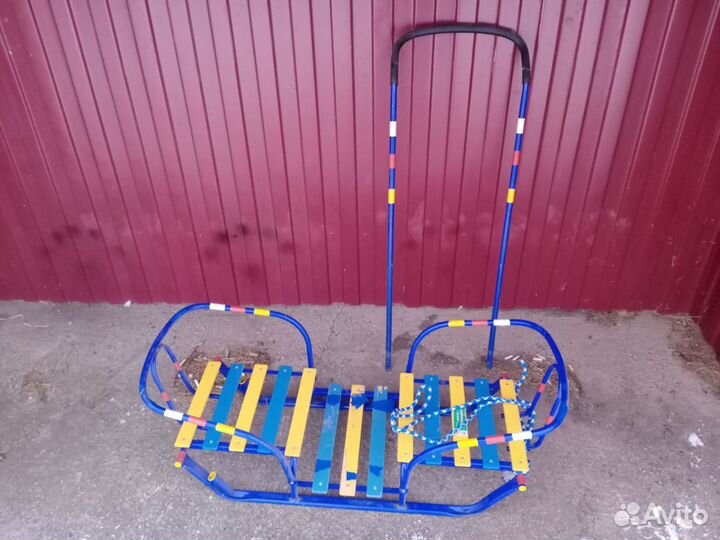 Коляска санки