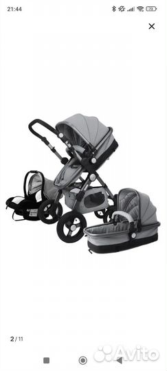 Коляска luxmom 3 в 1