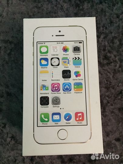 Коробка iPhone 5s
