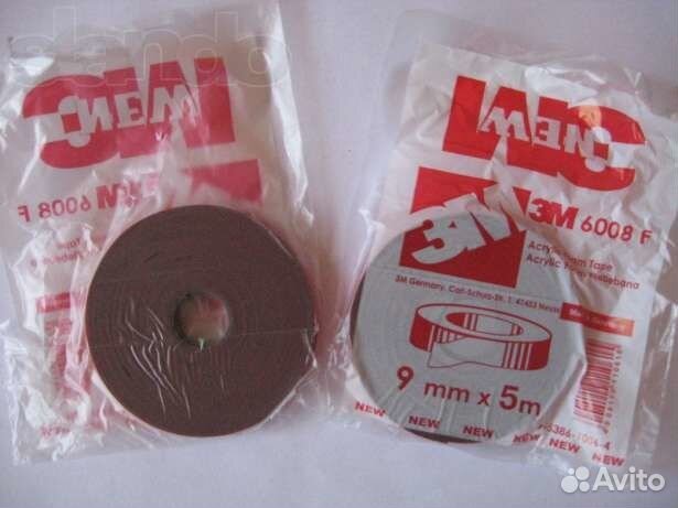 Скотч двухсторонний 3M 10 мм х 5 м