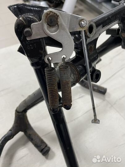 BMW K100 центральная + боковая подставка / подножк