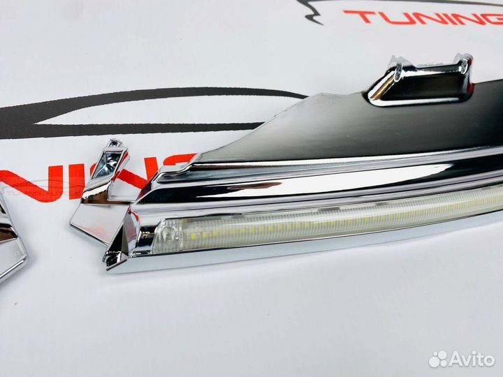 Ресницы фар Toyota Camry 55 LED L6851