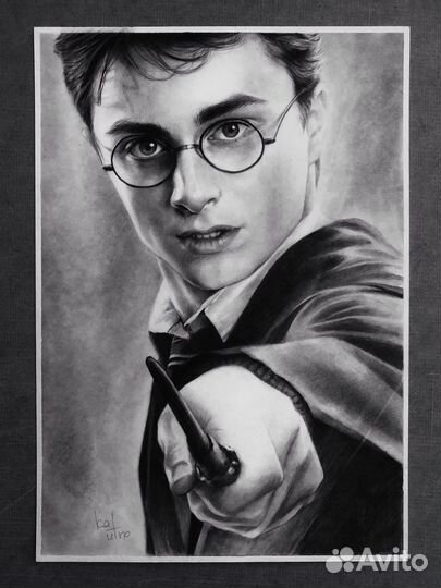 Портрет по фото карандашом