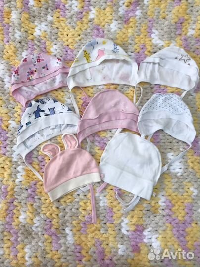 Чепчик и шапочки