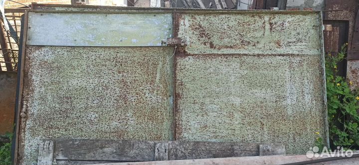 Ворота гаражные бу