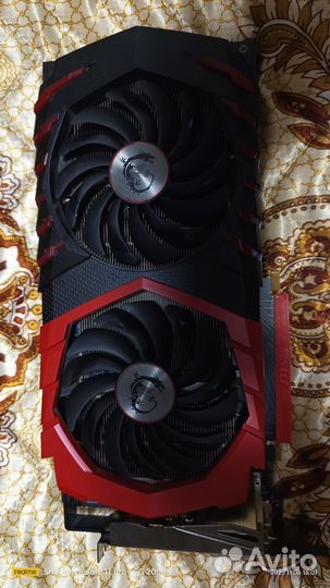 Видеокарта MSI gtx 1080 Gaming X