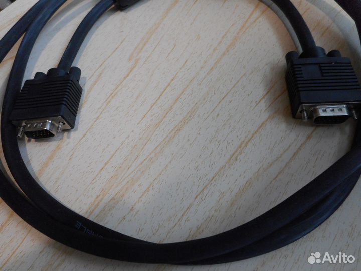 Кабель соединительный svga 1,8m Ферритовые кольца