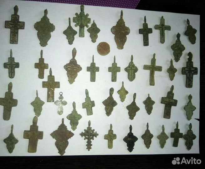 Крест 17-19 век