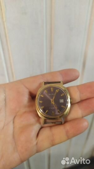 Часы Слава позолоченные СССР