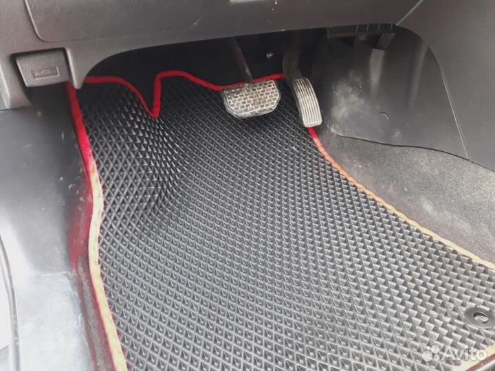 Ковер EVA Opel antara с бортом Ева