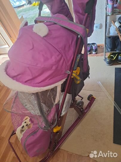 Коляска санки