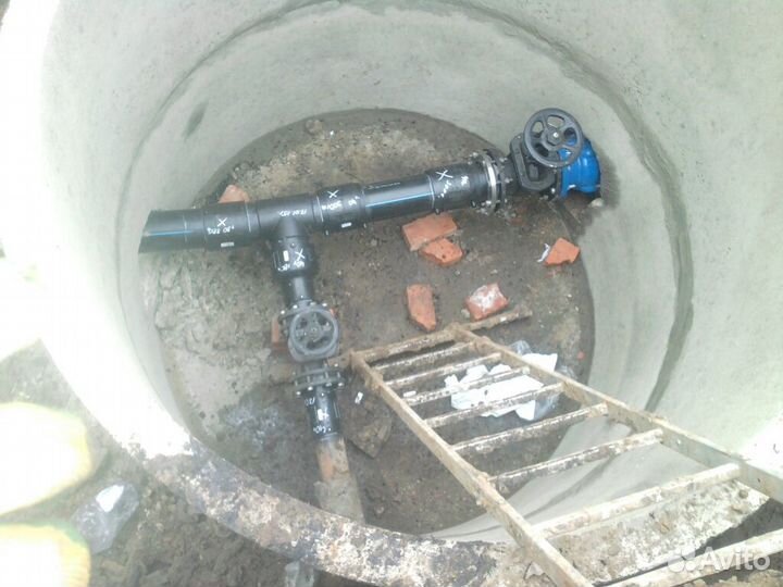 Монтаж всех видов наружных коммуникаций из пнд