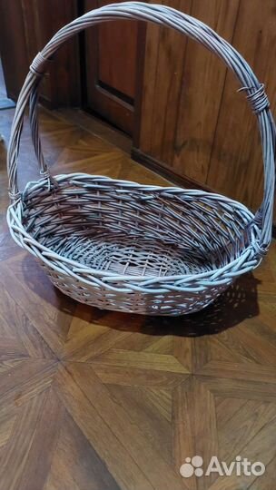 Корзина плетеная большая лоза