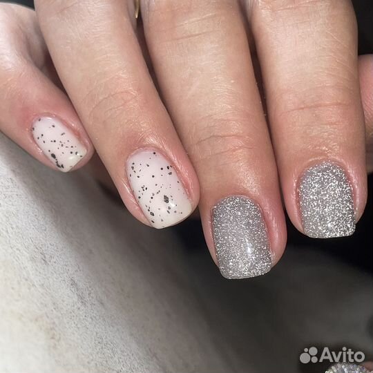 Маникюр укрепление гель лак шеллак