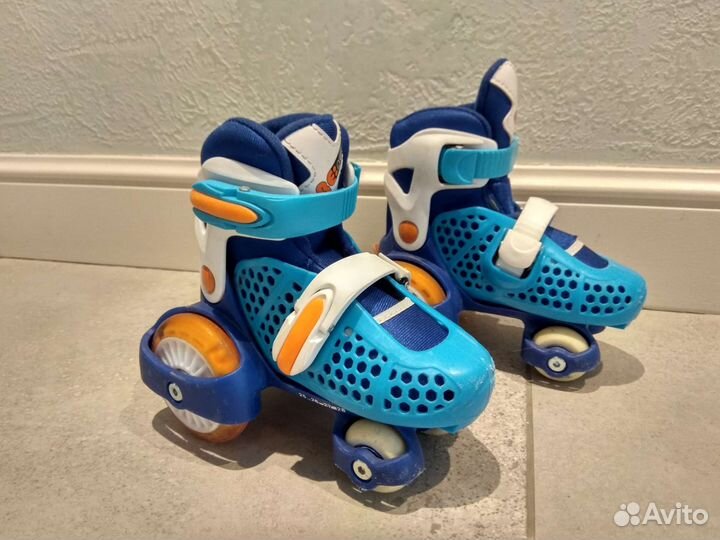 Коньки роликовые детские раздвижные