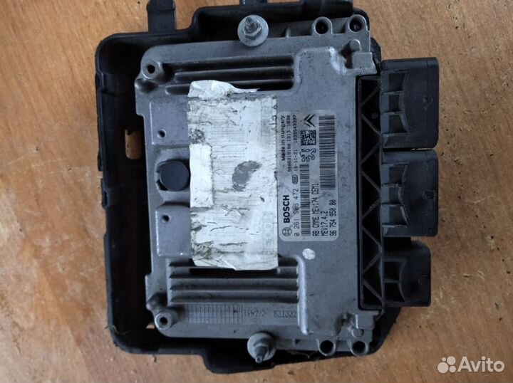 Эбу двигателя peugeot citroen ep6