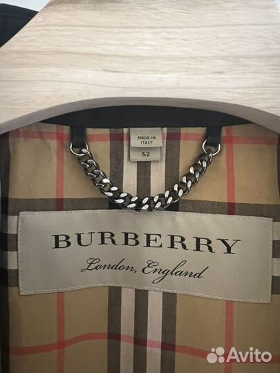 Мужской тренч burberry