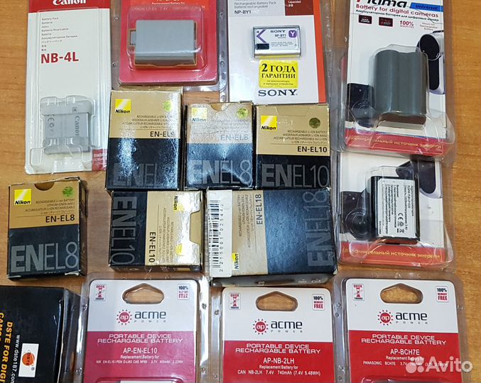 Аккумулятор батарея для фотоаппаратов