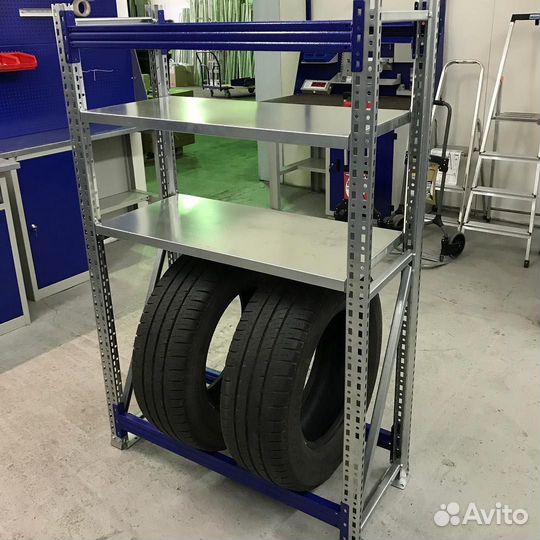 Стеллаж для хранения колес