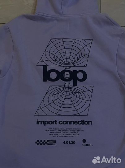 Худи мужское bershka