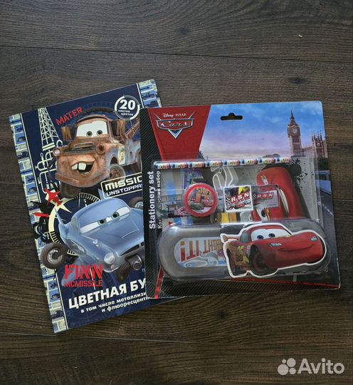 Школьный рюкзак новый Тачки + набор