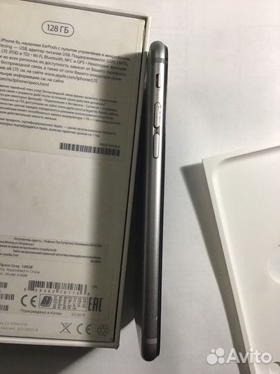 iPhone 6S, 128 ГБ