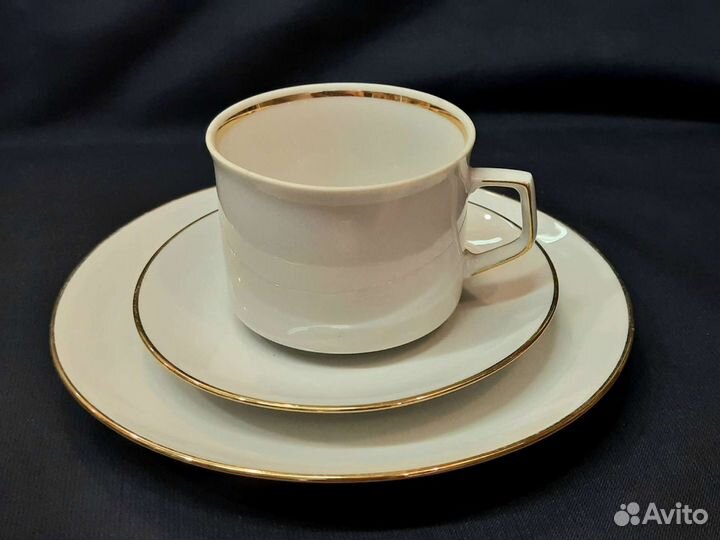 Набор посуды чайно-кофейные тройки